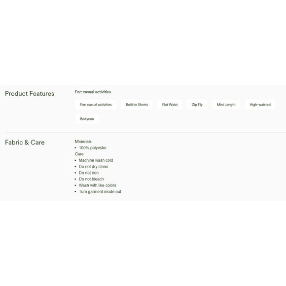 Halara High Waisted Invisible Zipper 2-in-1 A Line Mini‎ Corduroy Casual Skirt - Picture 5 of 11